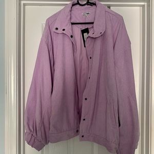 Oversized Corduroy Jacket